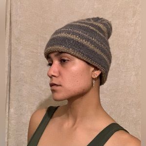 Urban Outfitters Ecote Striped Beanie